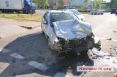 В центре Николаева пьяный водитель на «Ситроен» врезался в «Форд»