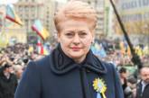 В Литве могут объявить импичмент для Дали Грибаускайте