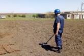 На Николаевщине пиротехники нашли в огороде и уничтожили 62 артснаряда 