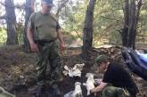 Под Луганском на месте пожара нашли гранатометы