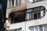 В Николаеве во время пожара балкона в многоэтажке пострадал мужчина