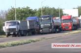 На Николаевщине вводятся ограничения движения большегрузов в жару