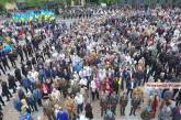 В Николаеве шествие «Марша победы» прошло в плотном кольце полиции