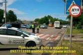 В Борисполе автобус сбил двух девочек