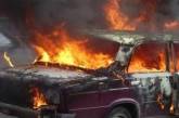 В Первомайске ночью загорелся автомобиль