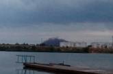 В Николаеве, несмотря на дождь, снова горела свалка