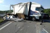 На Николаевщине столкнулись фургон и грузовик: пострадал водитель