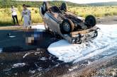 На Николаевщине перевернулся «ВАЗ»: 17-летний водитель погиб, 4 пассажира пострадали