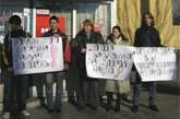 В Николаеве пикетировали магазин предпринимателя, избившего журналистов