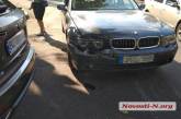 В центре Николаева столкнулись BMW и Lexus