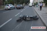 В центре Николаева разбился мотоциклист