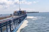 В разгар пляжного сезона судно Berill снова загрязняет воды Очакова