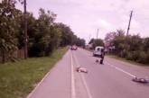 Под Львовом пьяный депутат врезался в автобус и насмерть сбил велосипедистку