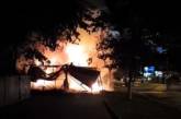 Масштабный пожар в Одессе: сгорели торговые павильоны. ВИДЕО