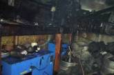На Николаевщине горел магазин-бар — причина пожара не известна