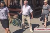 В Николаеве на встрече с Тимошенко из-за инвалидной коляски «для Юли» подрались активисты. ВИДЕО