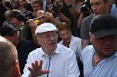 Участник потасовки с Жириновским на митинге в Москве оказался украинцем