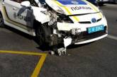 В Ивано-Франковске легковушка влетела в авто патрульных - пострадали трое полицейских 