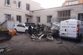 В центре Кременчуга из-за взрыва баллона разорвало автомобиль, водитель погиб