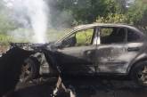 В Первомайске пожарные тушили полыхающий автомобиль