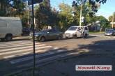 В центре Николаева столкнулись Chevrolet и Toyota