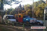 Николаев застыл в пробках: аварии и обрыв контактной сети троллейбусов