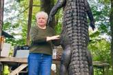 Старушка-мэр из Техаса застрелила огромного аллигатора, который проглотил ее пони. Видео