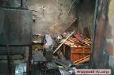 В Николаеве горела котельная мебельного завода