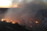 Жители сел Николаевщины задыхаются от дыма из-за пожара на стихийной свалке 