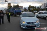 На Пушкинском кольце столкнулись Hyundai и МАЗ - в центре Николаева образовалась «пробка» 