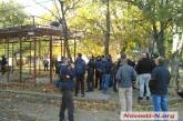 В Николаеве активисты «Нацкорпуса» разгромили незаконную стройку. ВИДЕО