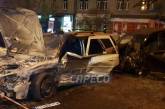 Ночью в Киеве произошло тройное ДТП: 2 человека госпитализированы