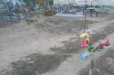 В селе под Николаевом неизвестные «отхватили» кусок земли на кладбище