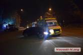В Николаеве столкнулись маршрутка и «Хюндай»: заблокировано движение трамваев