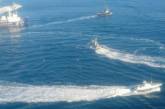 Российские катера начали преследование корабельной группы ВМС Украины 