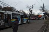 В Николаеве из-за поломки фуры были изменены маршруты троллейбусов № 2 и 9