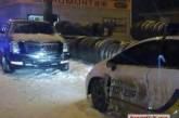 Ночью в Николаеве «Кадиллак» врезался в полицейский «Приус»