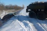 На Николаевщине за сутки спасатели достали 9 автомобилей из снежных ловушек