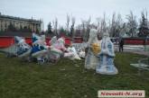 Дед Мороз прибыл: главную площадь Николаева продолжают готовить к праздникам