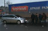 В Николаеве неподалеку от автовокзала «Мицубиши» протаранила грузовик