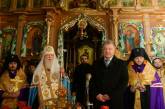 Почетный Патриарх Филарет на совместной молитве с Президентом поблагодарил за Православную церковь Украины 