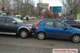 В центре Николаева столкнулись Suzuki  и Mitsubishi