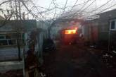 На Николаевщине горел автомобиль УАЗ 