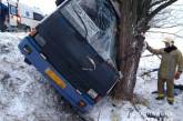 В Херсонской области с трассы слетел рейсовый автобус: есть пострадавшие