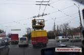 В Николаеве из-за обрыва контактной сети остановилось движение троллейбусов