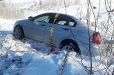 На Николаевщине за сутки спасатели трижды вытаскивали авто из снежных ловушек 