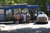 В центре Николаева столкнулись троллейбус и «Шкода»