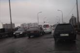 На Варваровском мосту в Николаеве ДТП: образовалась пробка