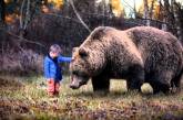 Потерявшегося в лесу мальчика от холодной смерти спас медведь
