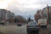 Как ездят в Николаеве: поворот налево с крайней правой полосы 